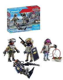 プレイモービル ブロック 組み立て 知育玩具 ドイツ Playmobil Tactical Police Figure Setプレイモービル ブロック 組み立て 知育玩具 ドイツ