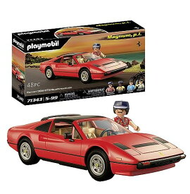 プレイモービル ブロック 組み立て 知育玩具 ドイツ Playmobil Magnum P.I. Ferrari 308GTプレイモービル ブロック 組み立て 知育玩具 ドイツ