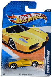 ホットウィール マテル ミニカー ホットウイール Hot Wheels Enzo Ferrari, Nightburnerz 6/10 [Yellow] 116/244ホットウィール マテル ミニカー ホットウイール