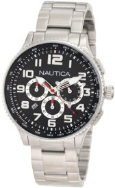 腕時計 ノーティカ メンズ N25521M Nautica Men's N25521M OCN 38 MID Br. Chronograph Watch腕時計 ノーティカ メンズ N25521M