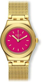 腕時計 スウォッチ レディース YSG142M Swatch TWIN PINK Irony Lady YSG142M Gold tone Watch腕時計 スウォッチ レディース YSG142M