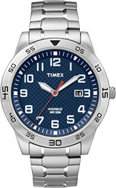 腕時計 タイメックス メンズ TW2P61500 Timex TW2P61500 Mens Fieldstone Way Silver Steel Bracelet Watch腕時計 タイメックス メンズ TW2P61500