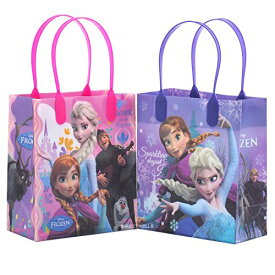 アナと雪の女王 アナ雪 ディズニープリンセス フローズン Disney Frozen Elegant and Premium Quality Party Favor Reusable Goodie Small Gift Bags 12 (12 Bags)アナと雪の女王 アナ雪 ディズニープリンセス フローズン