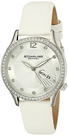 腕時計 ストゥーリングオリジナル レディース 801.01 Stuhrling Original Women's 801.01 Analog Display Quartz White Watch腕時計 ストゥーリングオリジナル レディース 801.01