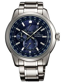 腕時計 オリエント メンズ WZ0021JC ORIENT STAR"World Time" Automatic SAR Sapphire Power Reserve Watch Blue JC00002D WZ0021JC腕時計 オリエント メンズ WZ0021JC