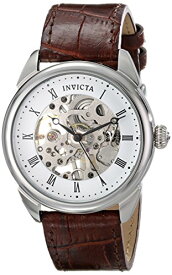 腕時計 インヴィクタ インビクタ メンズ 17185SYB Invicta Men's 17185SYB "Specialty" Stainless Steel Mechanical Hand-Wind Watch With Brown Leather Band腕時計 インヴィクタ インビクタ メンズ 17185SYB