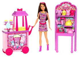 バービー バービー人形 チェルシー スキッパー ステイシー X9059 Mattel Barbie Sisters Popcorn and Souvenirs Playsetバービー バービー人形 チェルシー スキッパー ステイシー X9059