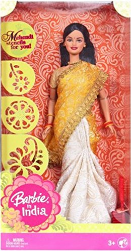代引き人気 バービー バービー人形 P8228 Indian Barbie (Design and