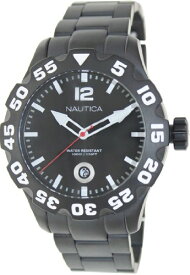 腕時計 ノーティカ メンズ N20095G Nautica BFD 100 Black Dial Men's Watch #N20095G腕時計 ノーティカ メンズ N20095G
