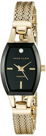 腕時計 アンクライン レディース AK/2184BKGB Anne Klein Women's Genuine Diamond Dial Mesh Bracelet Watch腕時計 アンクライン レディース AK/2184BKGB