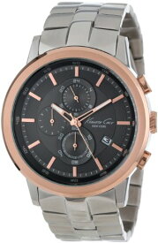 腕時計 ケネスコール・ニューヨーク Kenneth Cole New York メンズ KC9258 Kenneth Cole New York Men's Quartz Stainless Steel Case Stainless Steel Bracelet Silver, (Model:KC92580)腕時計 ケネスコール・ニューヨーク Kenneth Cole New York メンズ KC9258