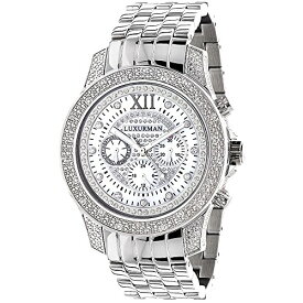 腕時計 ラックスマン メンズ LUXURMAN Watches: Mens Diamond Watch 0.50ct腕時計 ラックスマン メンズ