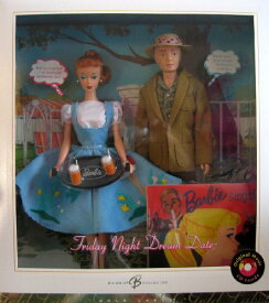 バービー バービー人形 バービーコレクター コレクタブルバービー コレクション K2794 Barbie Friday Night Dream Date Barbie & Ken Doll Giftset w CD - Gold Label Reproduction バービー バービー人形 バービーコレクター コレクタブルバービー コレクション K2794
