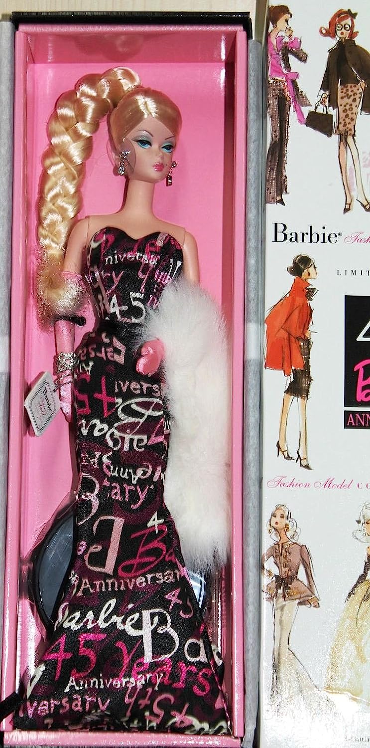 楽天市場】バービー Barbie 45周年記念バービー バービーファッション