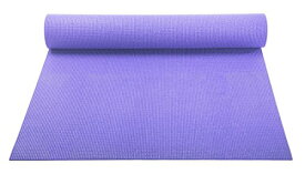 ヨガマット フィットネス YogaAccessories 1/8'' Lightweight Classic Yoga Mat and Exercise Pad - Light Purpleヨガマット フィットネス