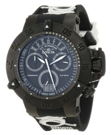 腕時計 インヴィクタ インビクタ サブアクア メンズ 10188 Invicta Men's 10188 Subaqua Noma III Chronograph Black Dial Black and White Silicone Watch腕時計 インヴィクタ インビクタ サブアクア メンズ 10188