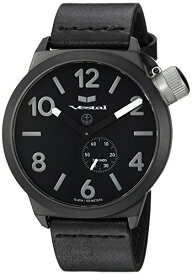 腕時計 ベスタル ヴェスタル メンズ CNT3L06 Vestal Unisex CNT3L06 Canteen Italia Analog Display Japanese Quartz Black Watch腕時計 ベスタル ヴェスタル メンズ CNT3L06