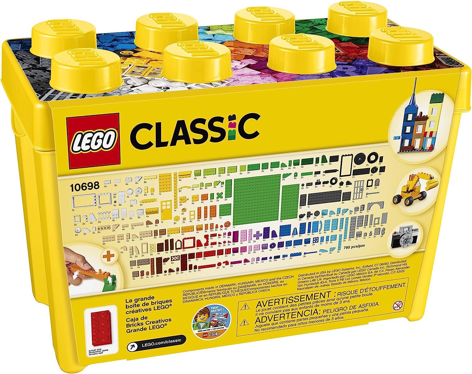 楽天市場】レゴ クラシック 10698 黄色のアイデアボックス