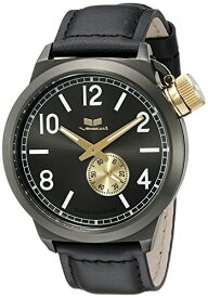 腕時計 ベスタル ヴェスタル メンズ CTN3L14 Vestal Unisex CTN3L14 Canteen Leather Analog Display Quartz Black Watch腕時計 ベスタル ヴェスタル メンズ CTN3L14