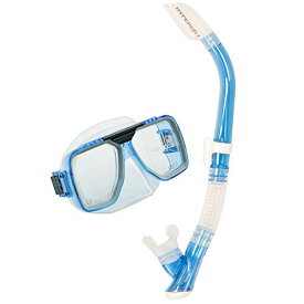 シュノーケリング マリンスポーツ UC-5019-CLB TUSA Sport Adult Liberator Mask and Snorkel Combo, Clear Blueシュノーケリング マリンスポーツ UC-5019-CLB