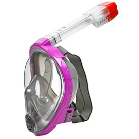シュノーケリング マリンスポーツ 496325-PK GRXS HEAD Sea Vu Dry Full Face Snorkeling Mask, X Small/Small, Pinkシュノーケリング マリンスポーツ 496325-PK GRXS