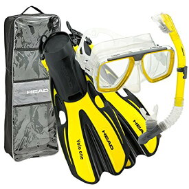 シュノーケリング マリンスポーツ 480307-SFYL SM HEAD Mares Tarpon Mask/Snorkel/Fin Set, Yellow, Small/Mediumシュノーケリング マリンスポーツ 480307-SFYL SM