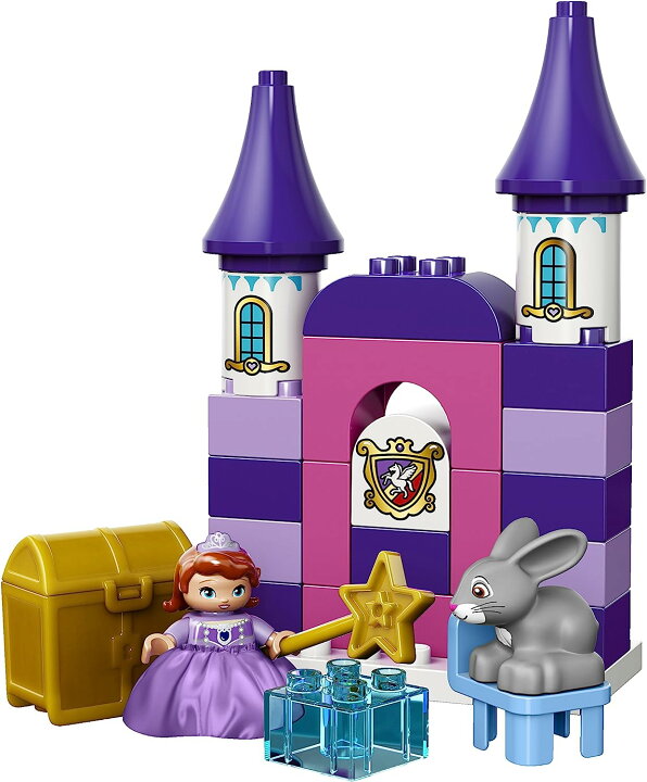 楽天市場 送料無料 レゴ デュプロ ちいさなプリンセスソフィア 王さまのおしろ Lego Duplo 大きめブロック Angelica