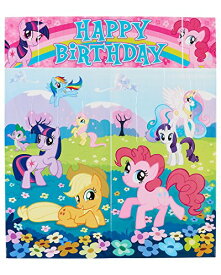 マイリトルポニー ハズブロ hasbro、おしゃれなポニー かわいいポニー ゆめかわいい AM-679520 Scene Setters Wall Decorating Kit | My Little Pony Friendship Collectionマイリトルポニー ハズブロ hasbro、おしゃれなポニー かわいいポニー ゆめかわいい AM-679520