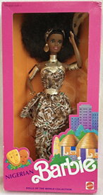 バービー バービー人形 ドールオブザワールド ドールズオブザワールド ワールドシリーズ 7376 Mattel Nigerian Barbie 1989 Dolls of The World Collectionバービー バービー人形 ドールオブザワールド ドールズオブザワールド ワールドシリーズ 7376