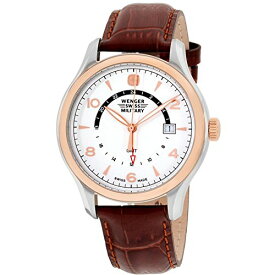 腕時計 ウェンガー スイス メンズ 腕時計 79306C Wenger Quartz Movement Silver Dial Men's Watch 79306C腕時計 ウェンガー スイス メンズ 腕時計 79306C