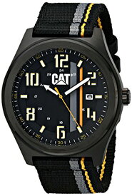 腕時計 キャタピラー メンズ タフネス 頑丈 PO16164134 CAT WATCHES Men's PO16164134 Fastlane Analog Display Quartz Black Watch腕時計 キャタピラー メンズ タフネス 頑丈 PO16164134