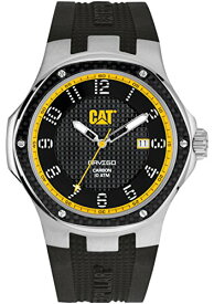 腕時計 キャタピラー メンズ タフネス 頑丈 A514121111 CAT WATCHES Men's A514121111 Carbon Analog Display Quartz Black Watch腕時計 キャタピラー メンズ タフネス 頑丈 A514121111