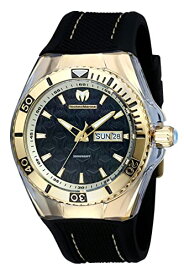 腕時計 テクノマリーン メンズ TM-115213 Technomarine Men's TM-115213 Cruise Monogram Analog Display Swiss Quartz Black Watch腕時計 テクノマリーン メンズ TM-115213