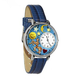 腕時計 気まぐれなかわいい プレゼント クリスマス ユニセックス WHIMS-U1810010 Whimsical Gifts Sagittarius Zodiac Astrology Sign 3D Watch | Silver Finish | Unique Fun Novelty | 腕時計 気まぐれなかわいい プレゼント クリスマス ユニセックス WHIMS-U1810010