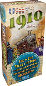 ボードゲーム 英語 アメリカ 海外ゲーム DOW 7216 Ticket to Ride USA 1910 Board Game EXPANSION - Train Route-Building Strategy Game, Fun Family Game for Kids & Adults, Ages 8+, 2-5 Players, 30-60 Minute Plaボードゲーム 英語 アメリカ 海外ゲーム DOW 7216