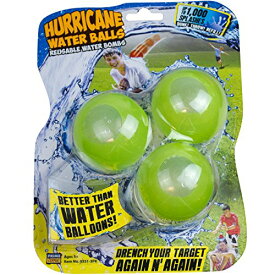 水鉄砲 ウォーターガン アメリカ直輸入 8351-3PK Prime Time Toys Hurricane Reusable Water Balls Toy (3-Pack/Colors May Vary)水鉄砲 ウォーターガン アメリカ直輸入 8351-3PK