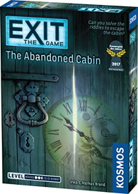 ボードゲーム 英語 アメリカ 海外ゲーム 692681 Exit: The Abandoned Cabin - Kennerspiel Des Jahres Winner, Card-Based Family Escape Room Game for 1-4 Players, Ages 12+ボードゲーム 英語 アメリカ 海外ゲーム 692681