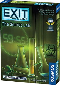 ボードゲーム 英語 アメリカ 海外ゲーム 692742 Exit: The Secret Lab | Exit: The Game - A Kosmos Game | Kennerspiel Des Jahres Winner | Family-Friendly, Card-Based at-Home Escape Room Experience for 1 to 4 Plボードゲーム 英語 アメリカ 海外ゲーム 692742