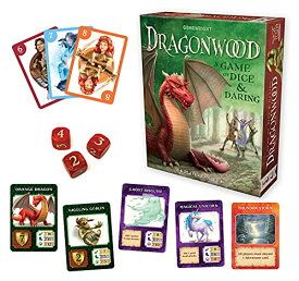 ボードゲーム 英語 アメリカ 海外ゲーム 108 Gamewright Dragonwood A Game of Dice & Daring Board Game Multi-colored, 5"ボードゲーム 英語 アメリカ 海外ゲーム 108