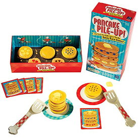 ボードゲーム 英語 アメリカ 海外ゲーム EI-3025 Educational Insights Pancake Pile-Up, Sequence Relay Board Game for Preschoolers, for 2-4 Players, Easter Basket Stuffer, Gift for Kids Ages 4+ボードゲーム 英語 アメリカ 海外ゲーム EI-3025