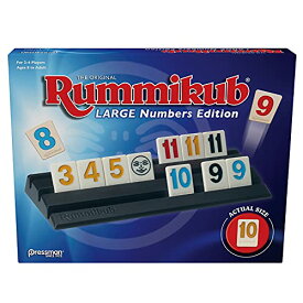 ボードゲーム 英語 アメリカ 海外ゲーム 0406-06 Pressman Rummikub Large Numbers Edition - The Original Rummy Tile Game Blue, 5"ボードゲーム 英語 アメリカ 海外ゲーム 0406-06