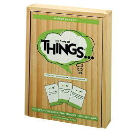 ボードゲーム 英語 アメリカ 海外ゲーム 7704 Game of THINGS...? Hilarious Party Game ? You Won't Believe the THINGS... You Hear ? Ages 14+ボードゲーム 英語 アメリカ 海外ゲーム 7704