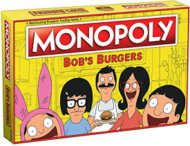 ボードゲーム 英語 アメリカ 海外ゲーム MN006-443 Monopoly Bobs Burgers Board Game | Themed Bob Burgers TV Show Monopoly Game | Officially Licensed Bob's Burgers Gameボードゲーム 英語 アメリカ 海外ゲーム MN006-443