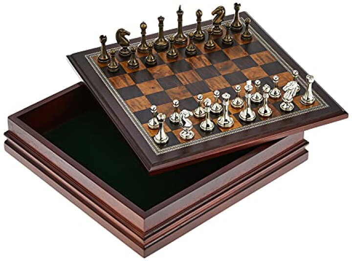 楽天市場】メタルチェスセット Chess クラシックゲームコレクション 