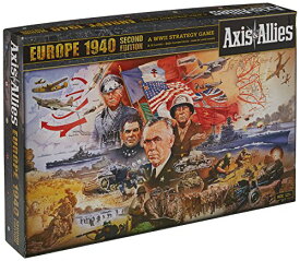 Axis & Allies アクシスアンドアリーズ ヨーロッパ1940 第2版 第二次世界大戦の太平洋戦争を舞台 2-4人 ボードゲーム テーブルゲーム