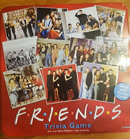 ボードゲーム 英語 アメリカ 海外ゲーム Friends Trivia Game with Picture Cards; in a Collectible Red Tinボードゲーム 英語 アメリカ 海外ゲーム