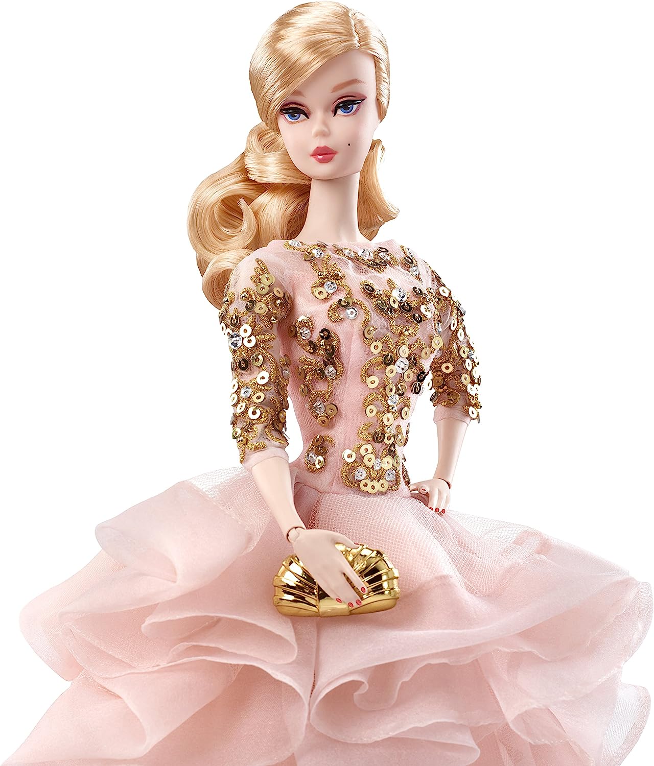 公式の 【即納】バービー人形 Barbie ブラッシュ＆ゴールド カクテル