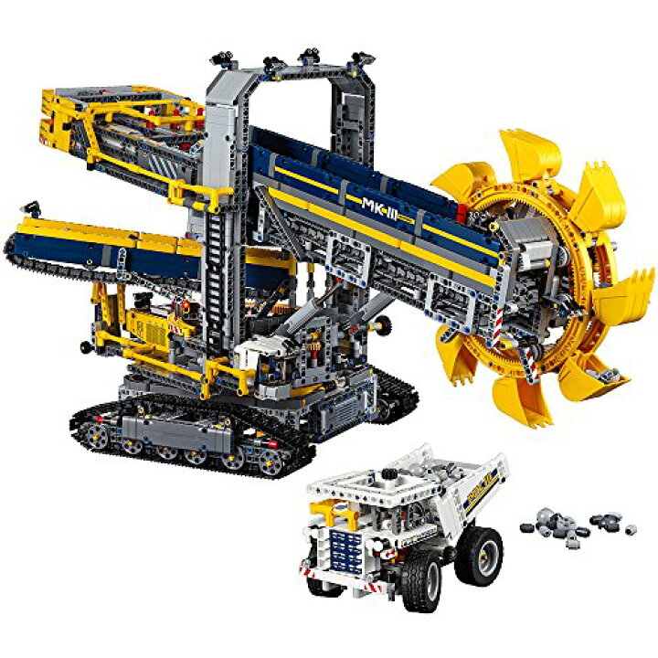 楽天市場】レゴ テクニックシリーズ LEGO Technic Bucket Wheel Excavator 42055 Construction Toyレゴ テクニックシリーズ : angelica