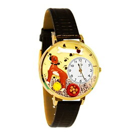 腕時計 気まぐれなかわいい プレゼント クリスマス ユニセックス WHIMS-G0130014 Whimsical Gifts Boxer Watch in Gold Large Style腕時計 気まぐれなかわいい プレゼント クリスマス ユニセックス WHIMS-G0130014