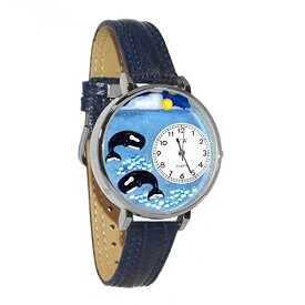 腕時計 気まぐれなかわいい プレゼント クリスマス ユニセックス WHIMS-U0140005 Whimsical Gifts Whales Watch in Silver Large Style腕時計 気まぐれなかわいい プレゼント クリスマス ユニセックス WHIMS-U0140005